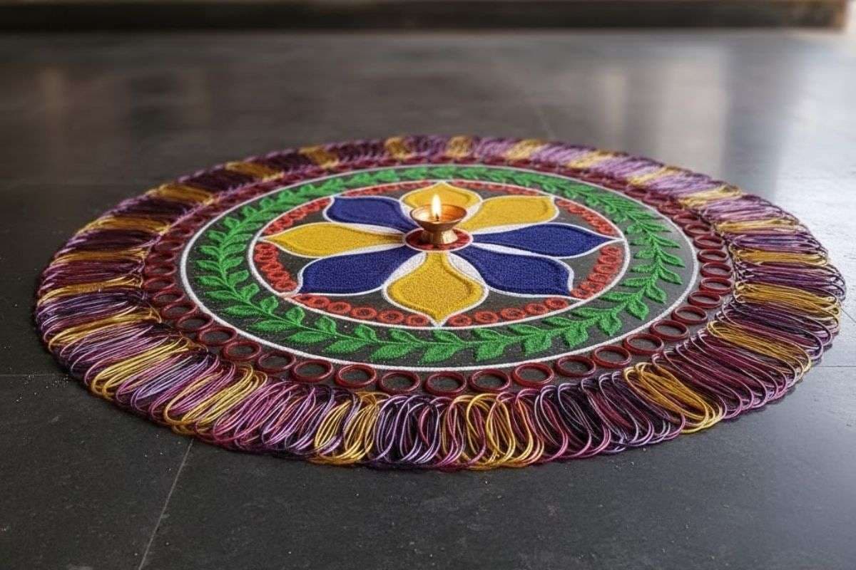 Bangles Rangoli