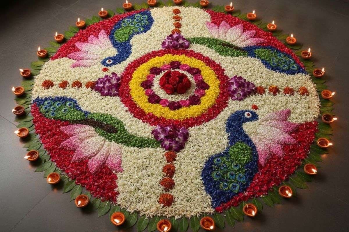 Flower Rangoli