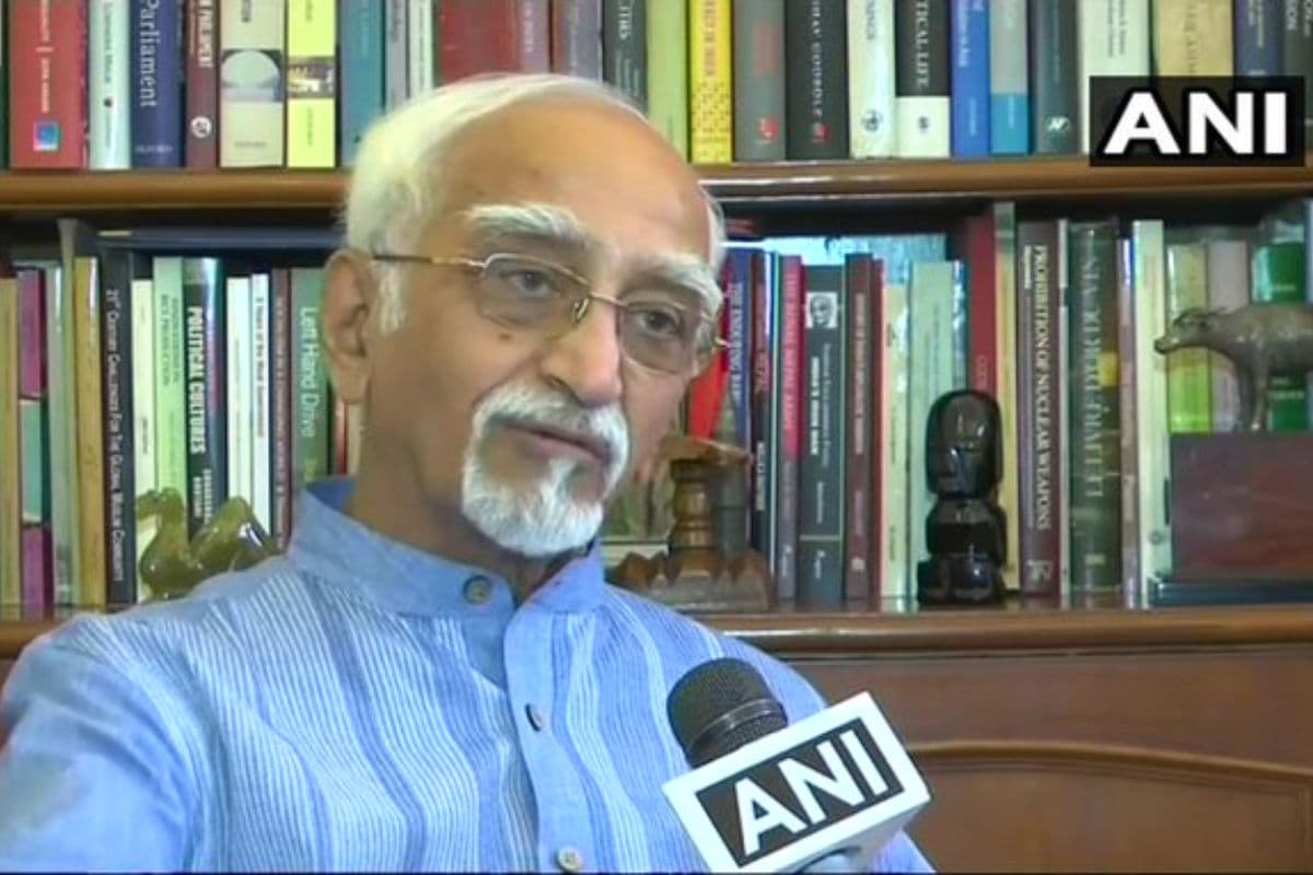 लोदी और गजनी ‘भारतीय लुटेरे’, हामिद अंसारी के बयान पर भड़की बीजेपी, कांग्रेस ने किया पलटवार