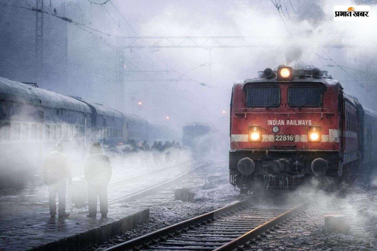 यात्रीगण ध्यान दें! घर से निकलने से पहले चेक कर लें अपने ट्रेन का स्टेटस, भारी कोहरे के कारण 18 गाड़ियां हुई रद्द