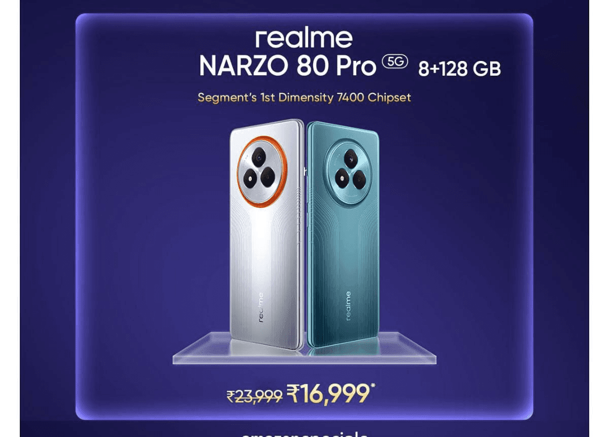 रियलमी नार्जो 80 प्रो प्राइस 