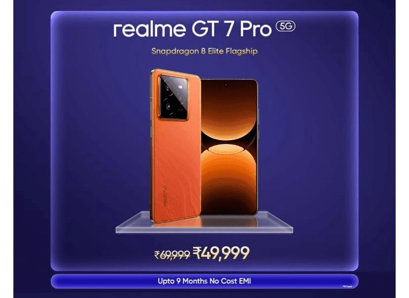 रियलमी जीटी 7 प्रो प्राइस 