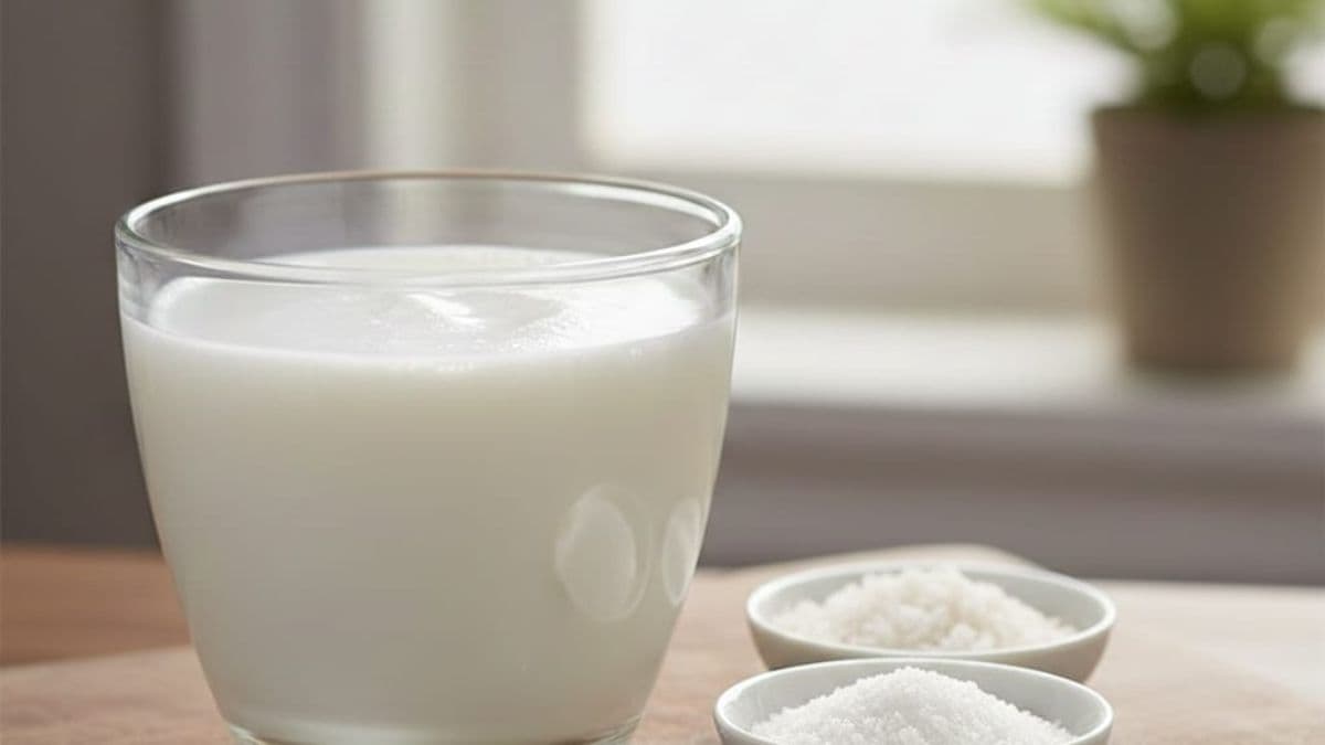 milk with salt