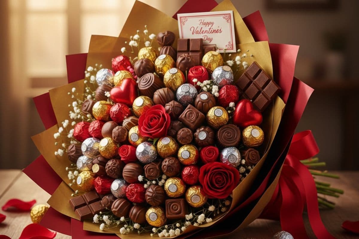 Chocolate bouquet