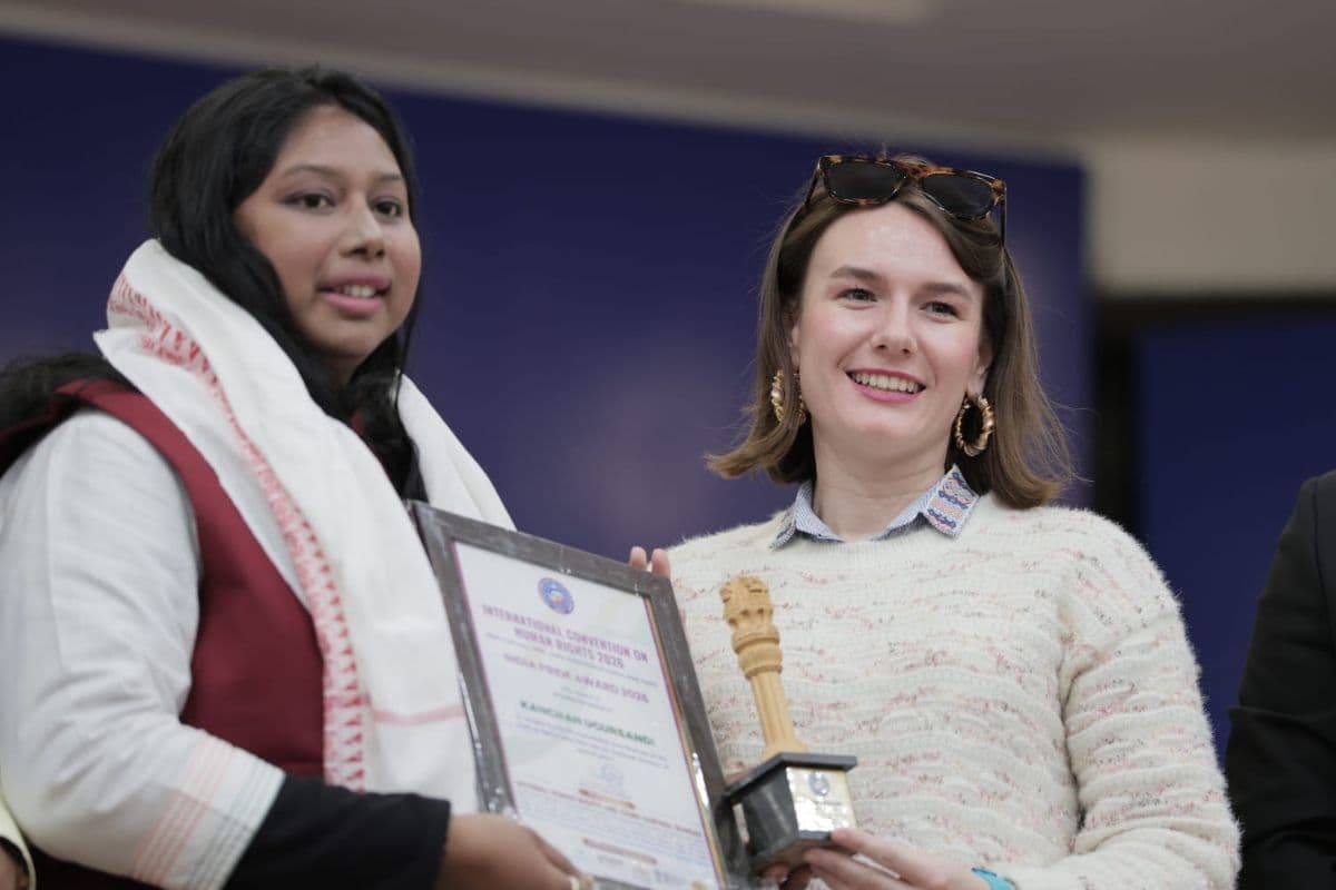 ‘इंडिया प्राइड अवार्ड–2026’ से सम्मानित हुई झारखंड की बाईकर गर्ल कंचन उगुरसांडी