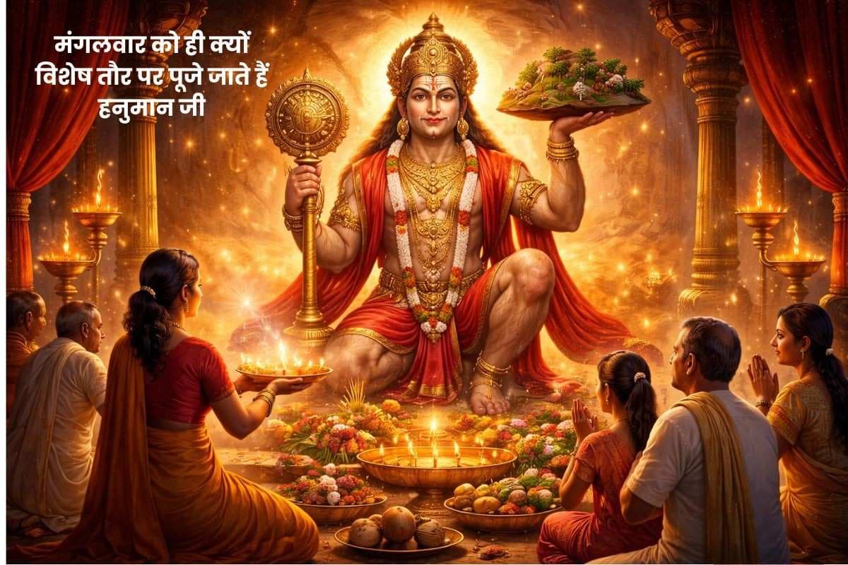 मंगलवार को हनुमान जी क्यों हैं विशेष प्रिय? जानिए कारण