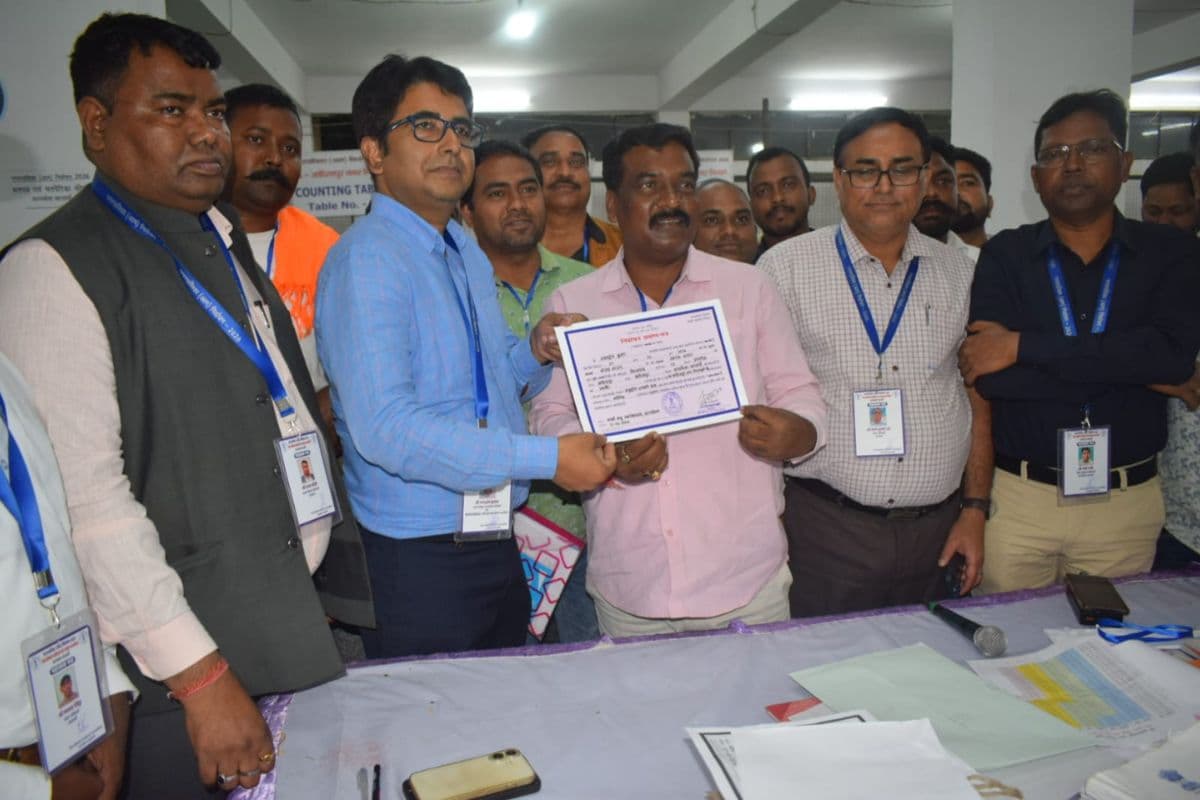 भाजपा के संजय सरदार बने आदित्यपुर नगर निगम के मेयर, झामुमो समर्थित प्रत्याशी भुगलू सोरेन फेल