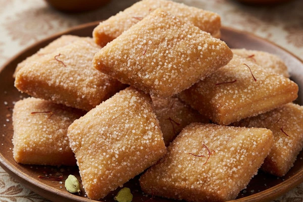 कुछ कुरकुरा और मीठा खाने का करे दिल तो ट्राई करें शक्करपारा