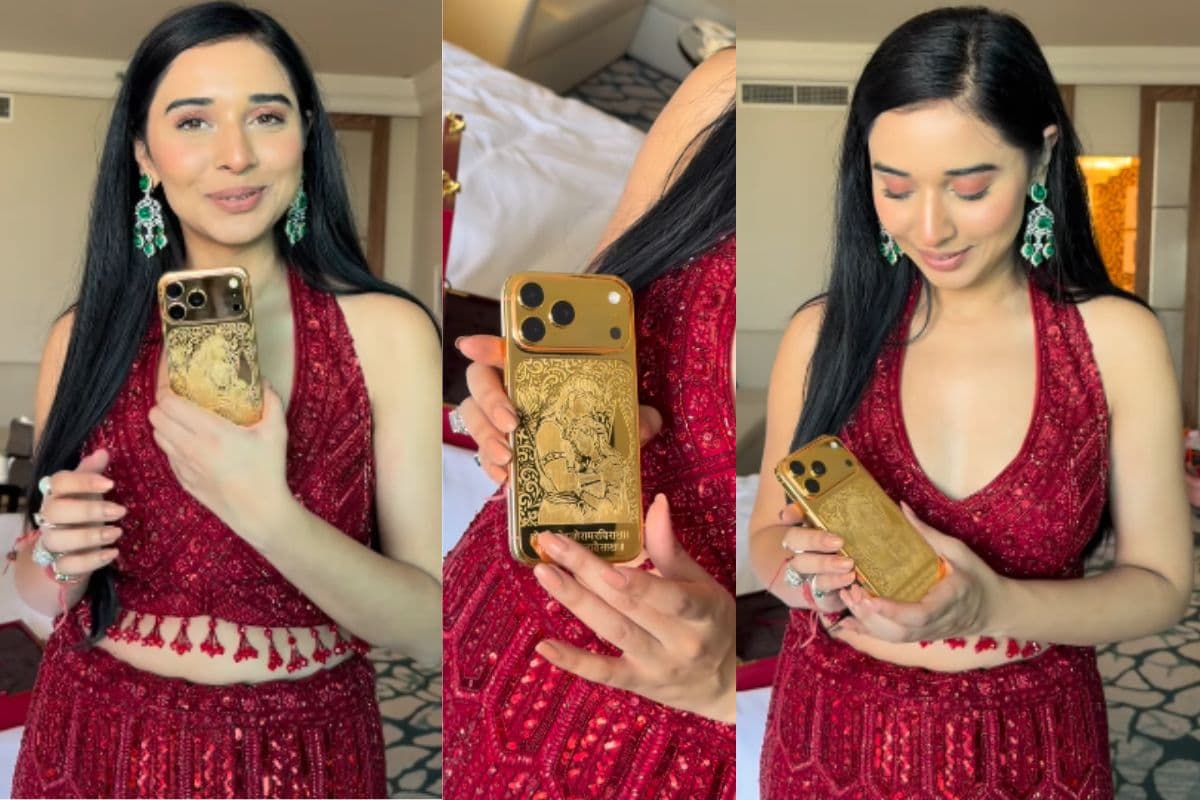 Tanya Mittal की रईसी का नया नमूना, हाथ में गोल्ड प्लेटेड iPhone लेकर आईं नजर