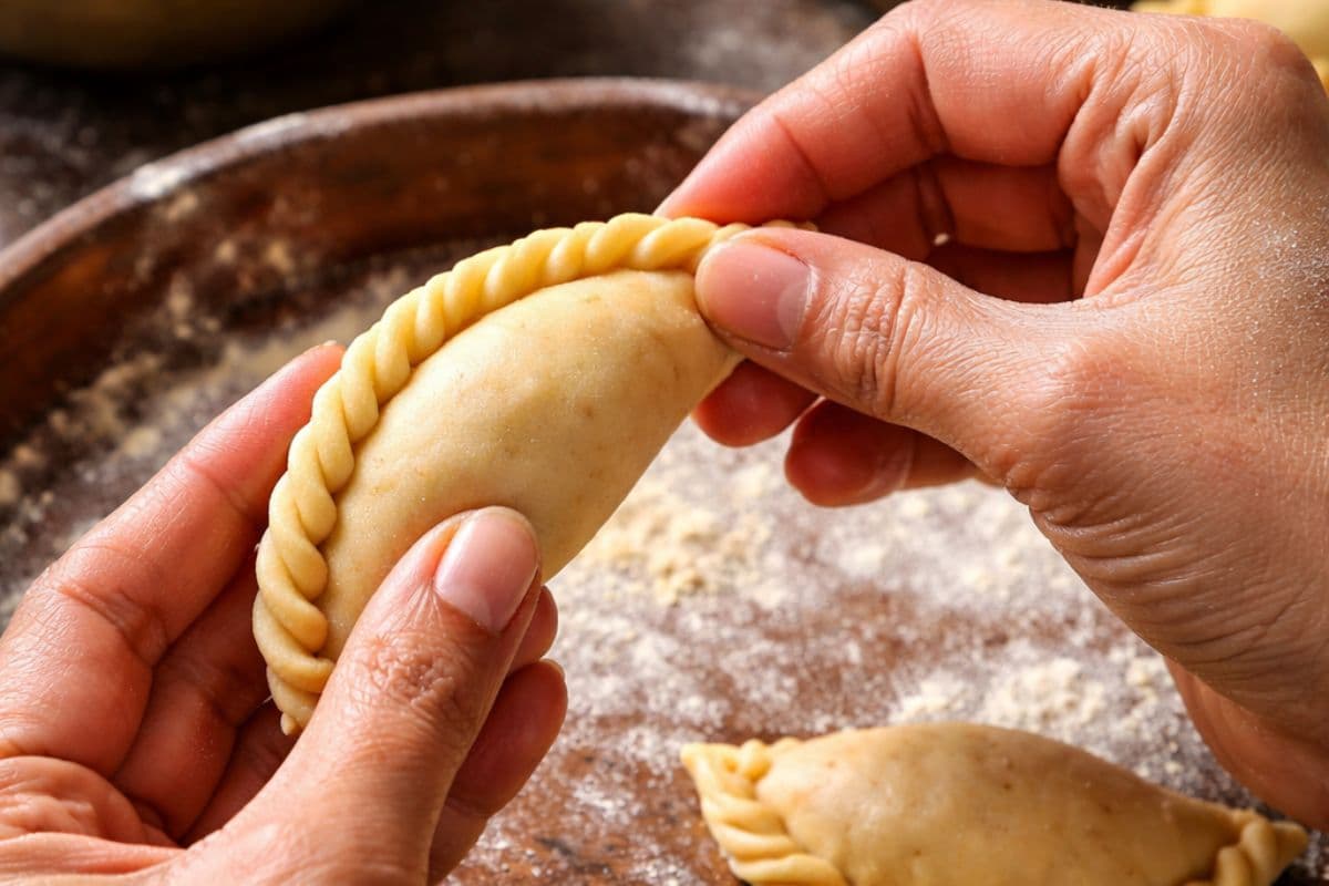 gujiya making