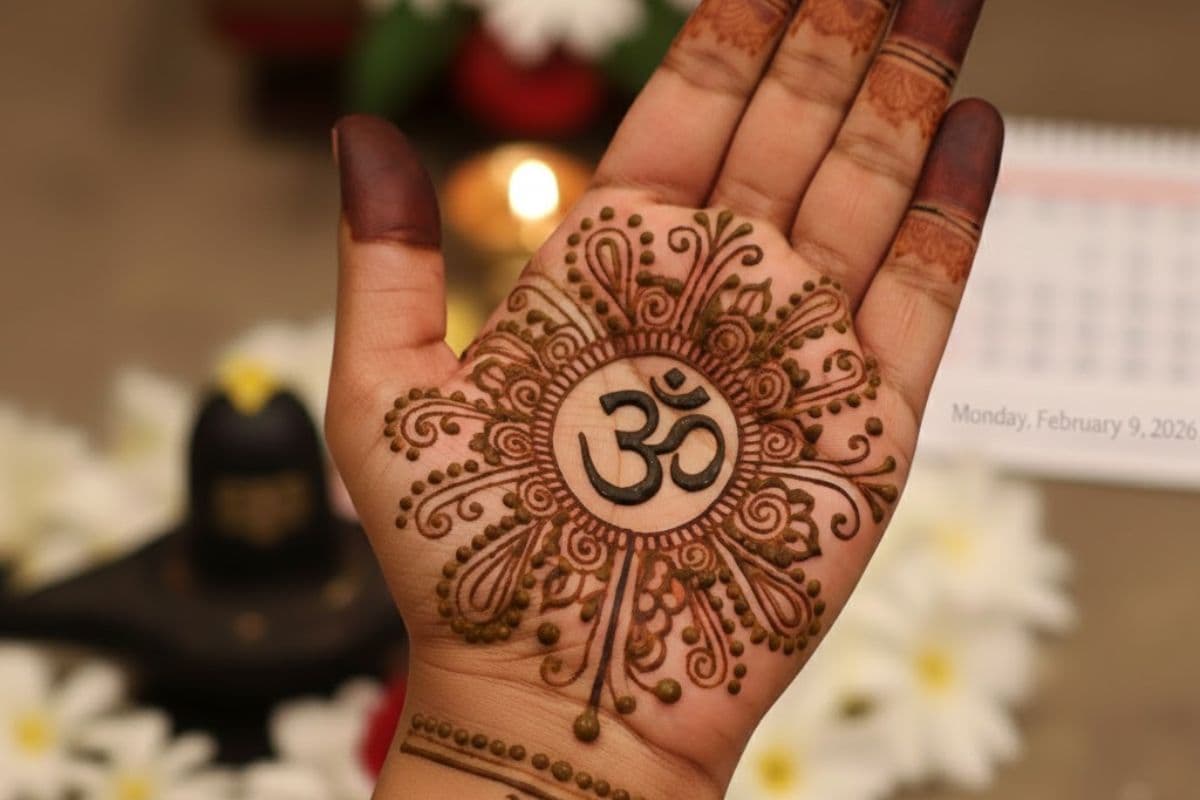 om mehndi design