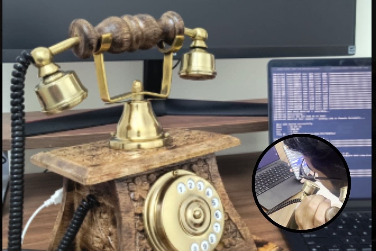 दादाजी के पुराने रोटरी फोन को बना दिया AI असिस्टेंट, खर्च सिर्फ 2000 रुपये