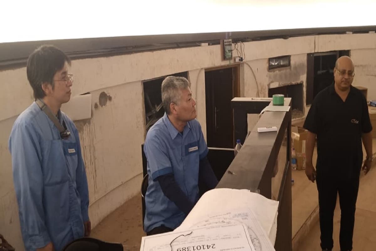 दुमका को जल्द मिलेगा तारामंडल का तोहफा, जापानी टेक्निशियन तेजी से कर रहे काम