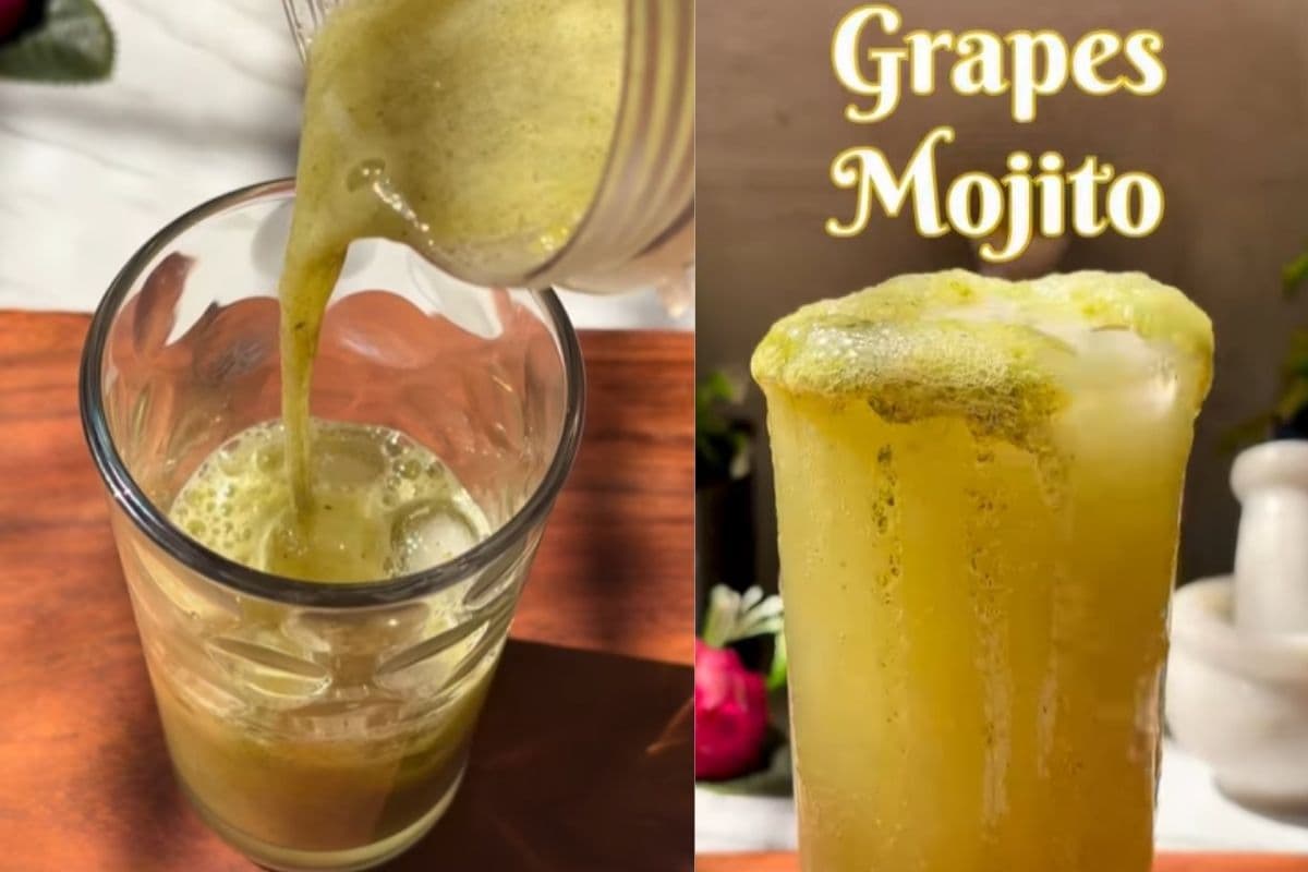 घर पर बनाएं टेस्टी और ठंडा अंगूर मोजितो, मिनटों में होगा तैयार