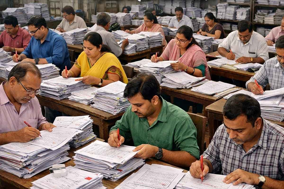 सिर्फ 15 शिक्षकों पर 29 हजार कॉपियां जांचने का बोझ, जल्दी कैसे निकलेगा इंटर का रिजल्ट