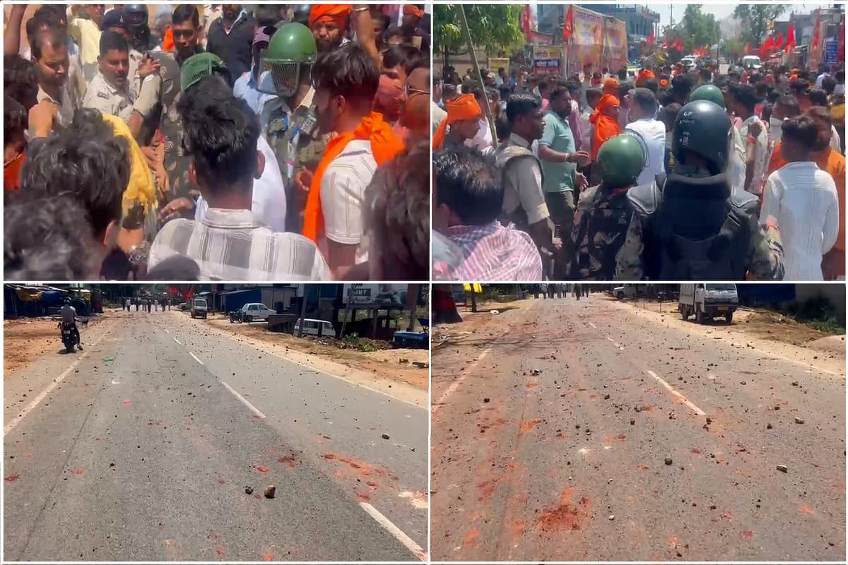 Stone Pelting: रामनवमी की रात खूंटी के मुरहू में पत्थरबाजी, इलाके में तनाव