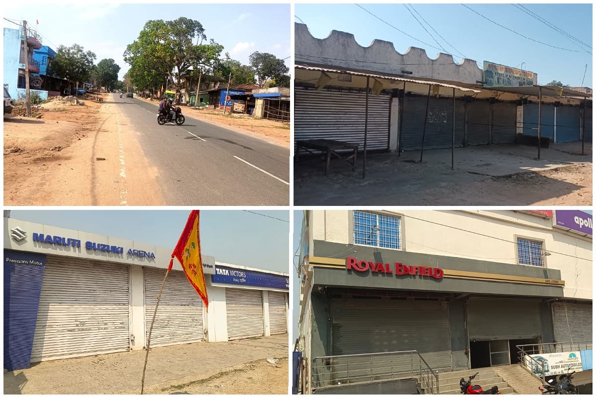 खूंटी के मुरहू में तीसरे दिन भी धारा 163 लागू, चौतरफा पसरा सन्नाटा