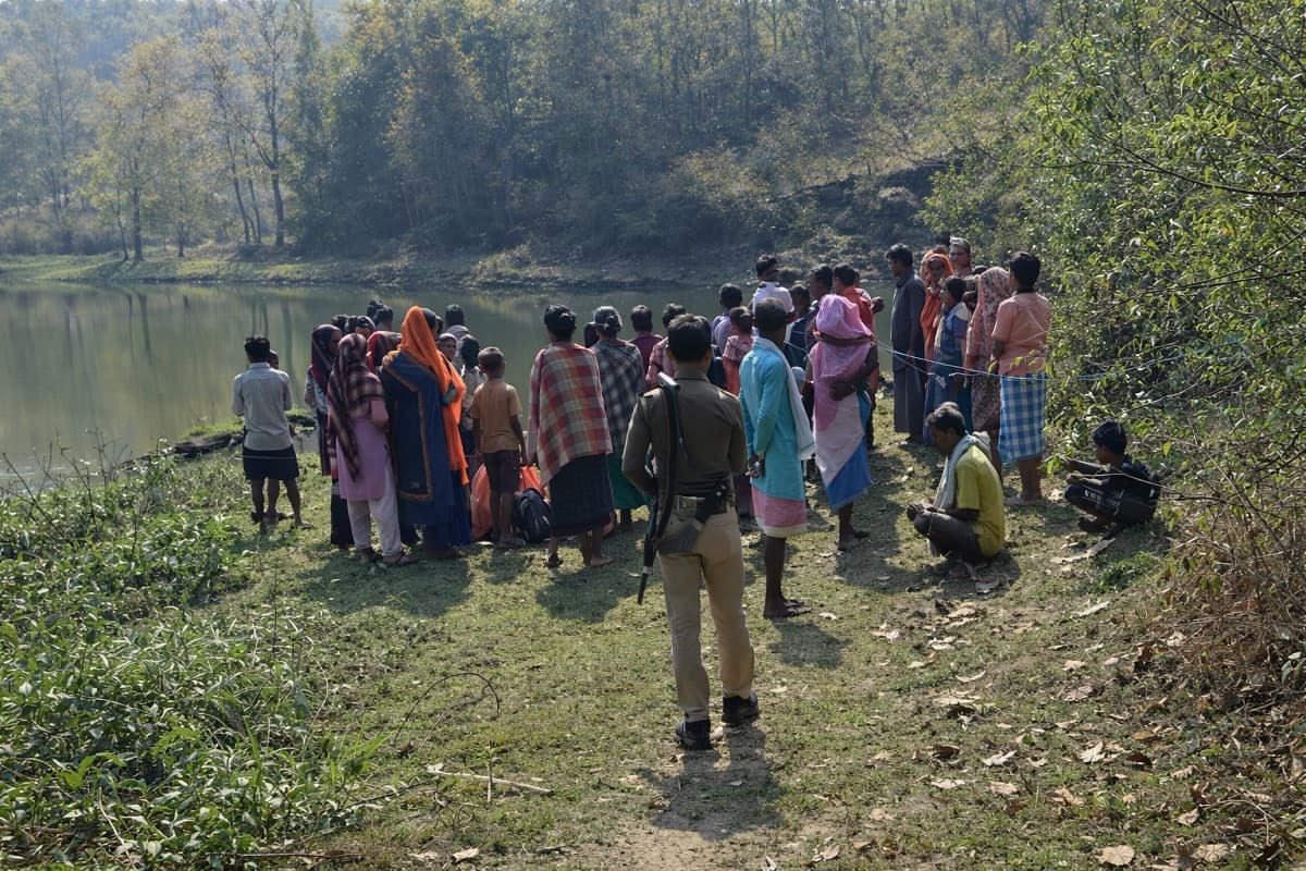 साहिबगंज के तीनपहाड़ में डैम में नहाने गए पहाड़िया का डूबने से मौत, पसरा मातम