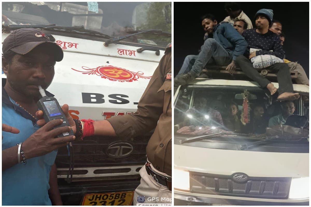 सरायकेला में ड्रंक एंड ड्राइव के खिलाफ सख्त कार्रवाई, टोल मोड़ पर चला विशेष चेकिंग अभियान