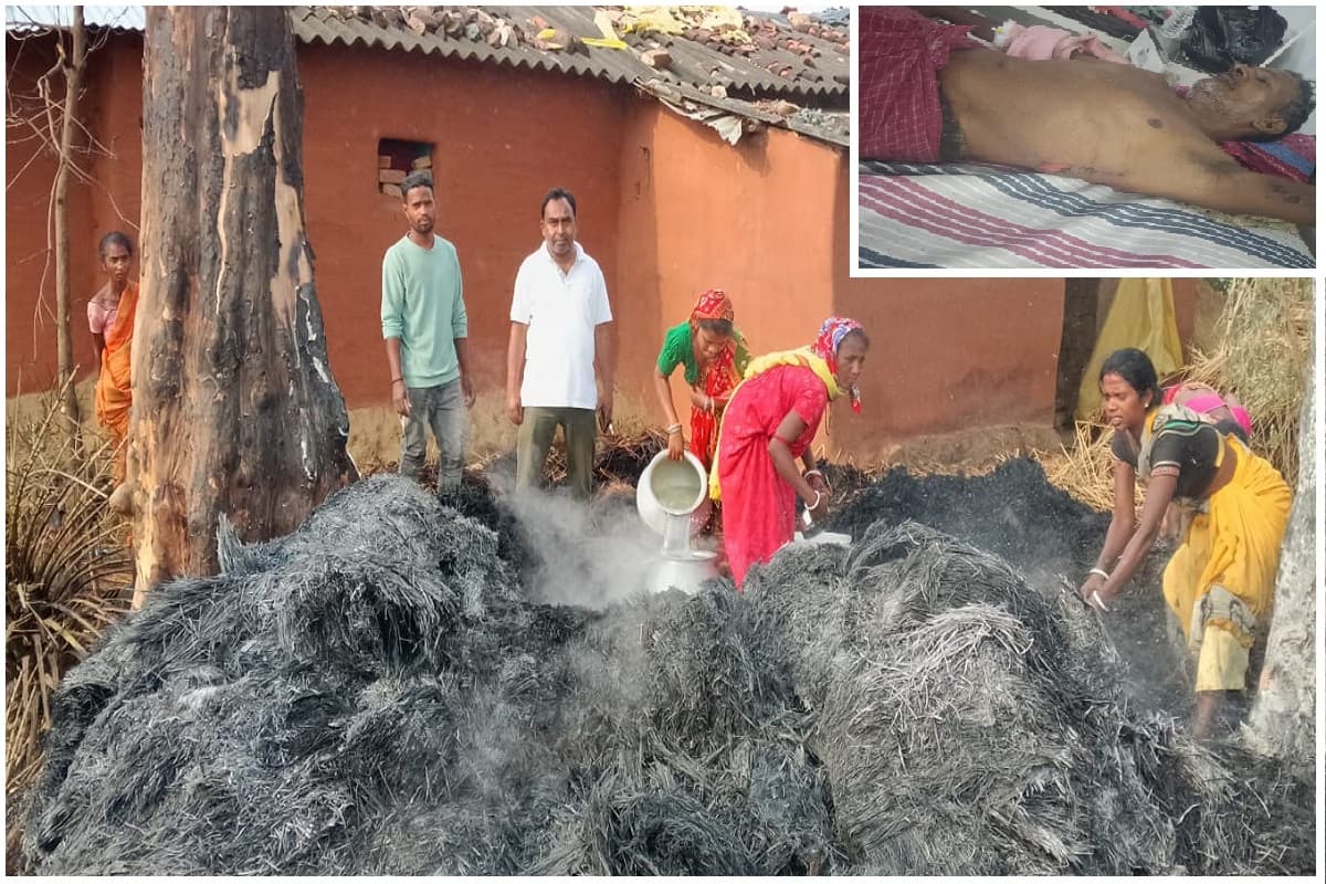 जंगल से जलावन की लकड़ी लाने गए थे बुजुर्ग, तभी आकाश से गिरी बिजली, जानें फिर क्या हुआ?