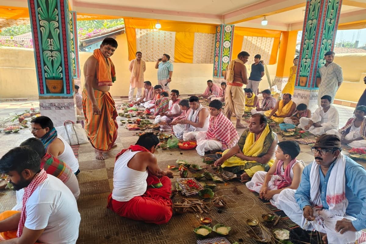 खरसावां में ब्रह्मकुमारों का सामूहिक उपनयन संस्कार, बासंती मंदिर में समारोह