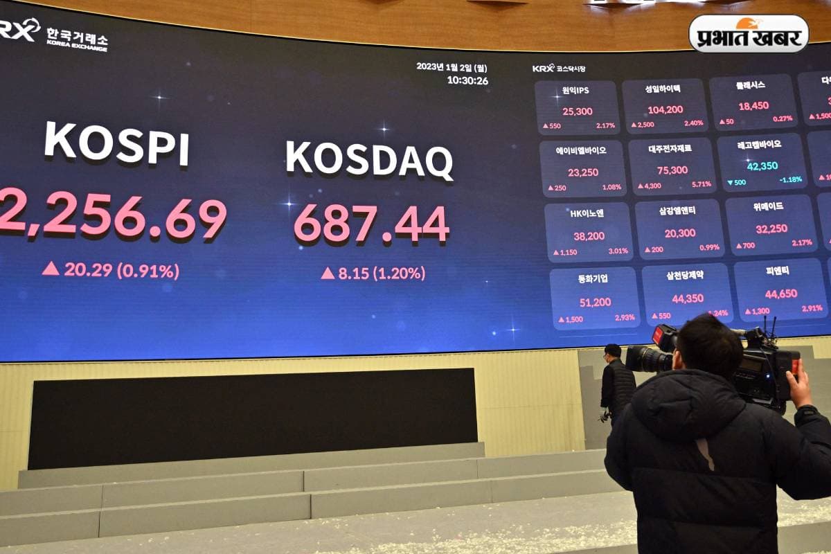 दक्षिण कोरियाई बाजार में हाहाकार, 17 साल के रिकॉर्ड निचले स्तर पर गिरा ‘वोन’