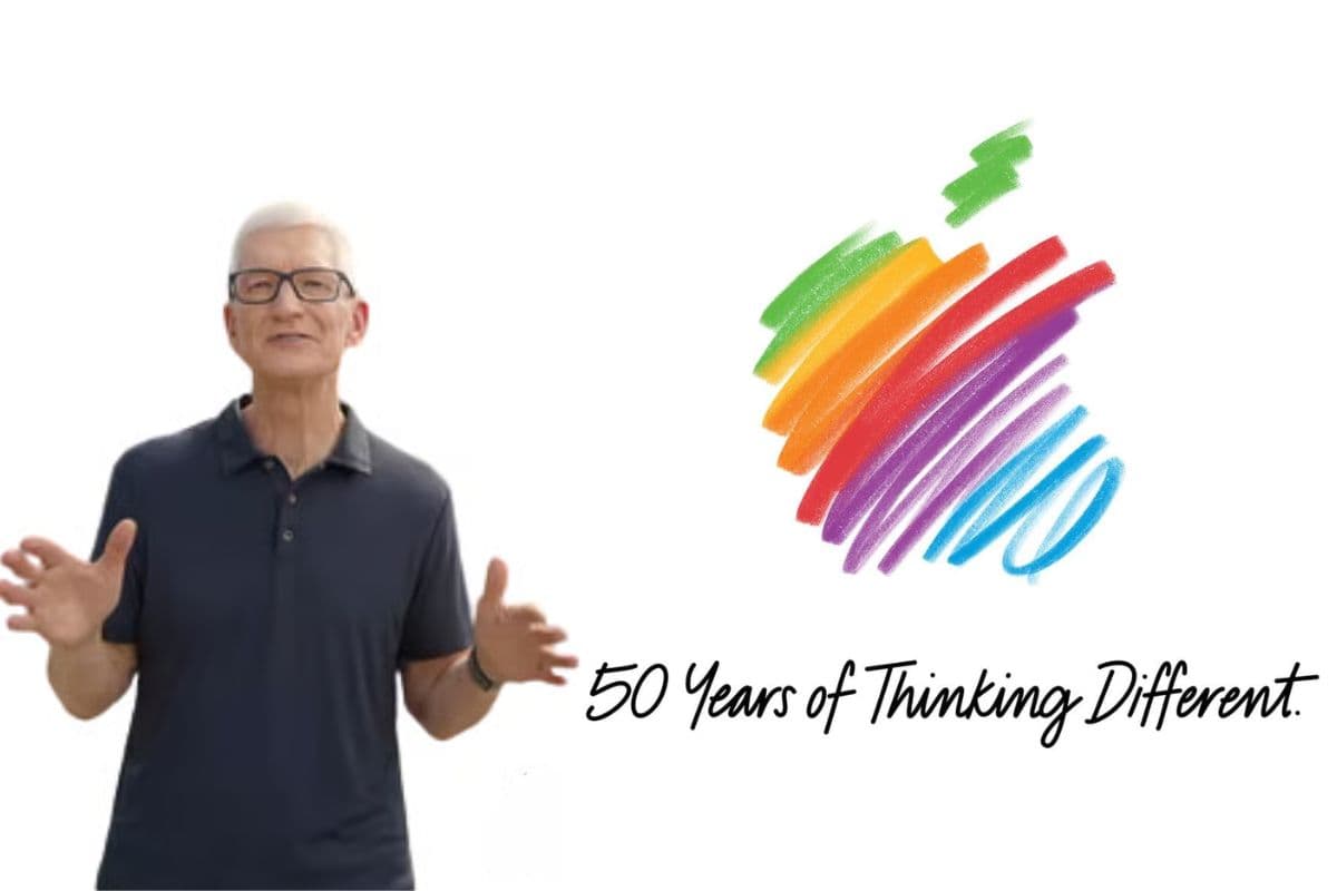 Apple 50 Years: टिम कुक का इमोशनल नोट- दुनिया को आगे बढ़ाते हैं अलग सोच वाले लोग