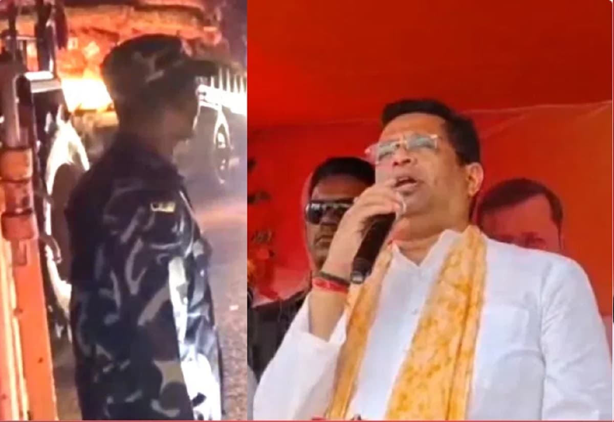 सैनिक जैसी वर्दी में सिविल डिफेंस को देख भड़के सौमित्र खान, बोले- यह अनुचित पोशाक