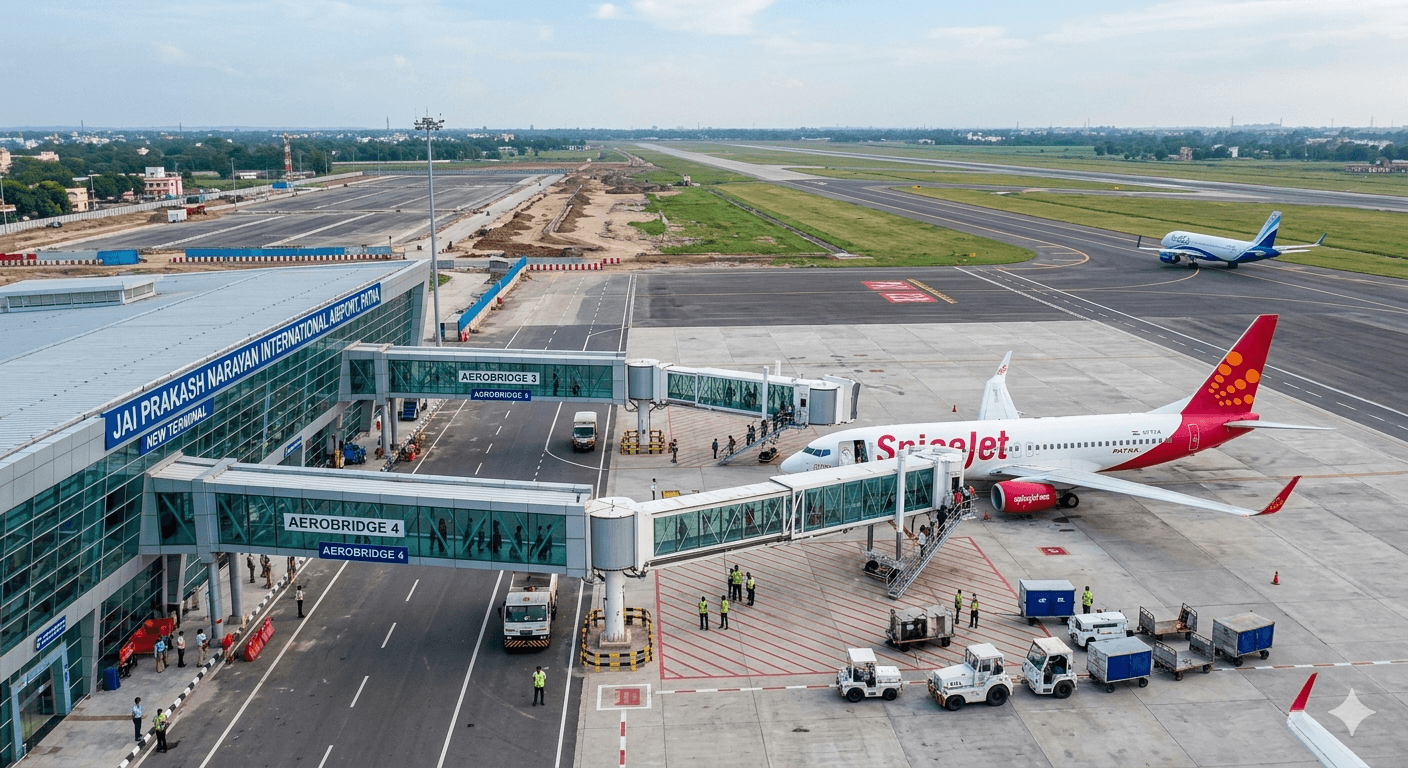 Patna Airport पर बड़ा अपडेट! पटना एयरपोर्ट पर बदल जाएगा पूरा सिस्टम, जानिए क्या है प्लान