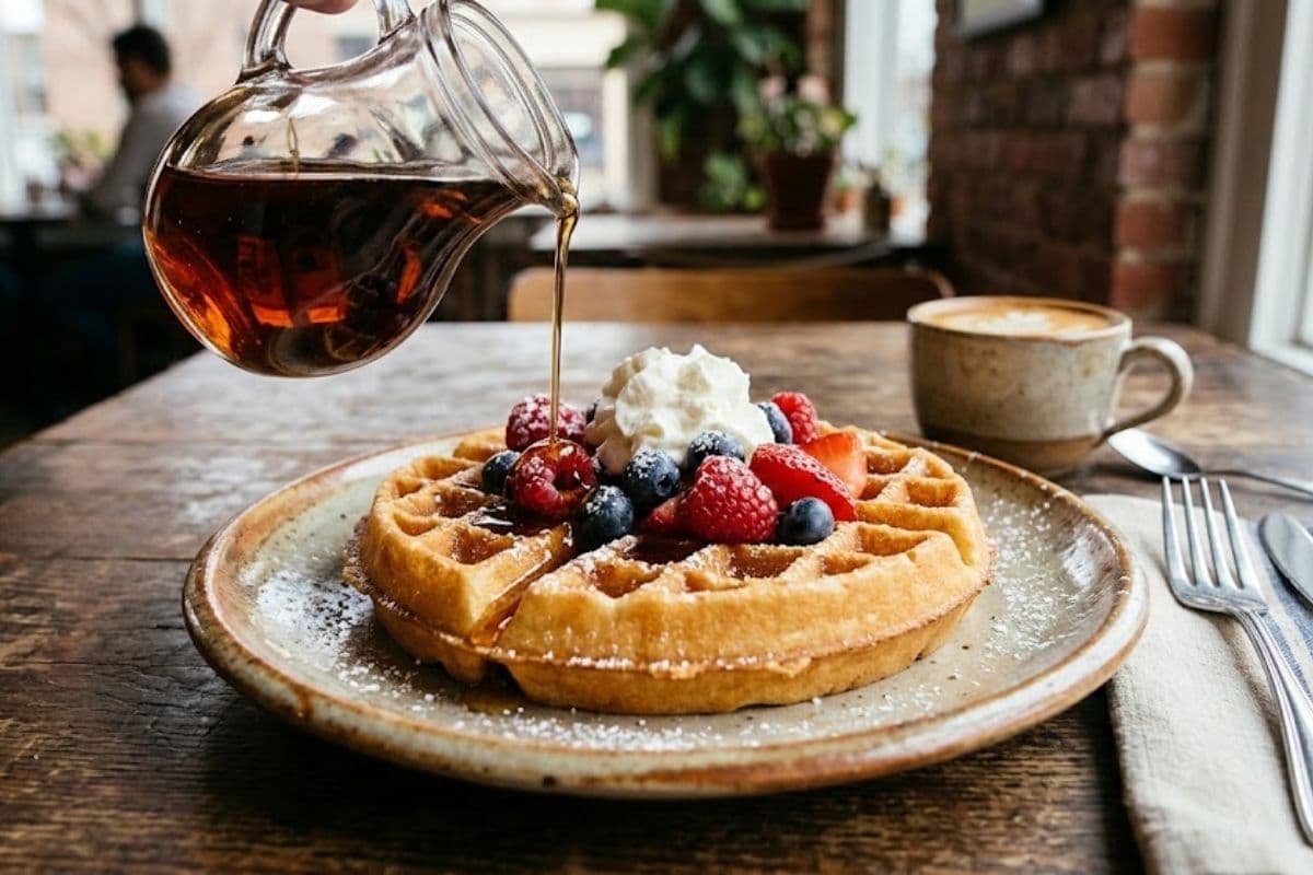 कैफे जैसा वाफल अब घर पर, जानिए संजीव कपूर की आसान रेसिपी