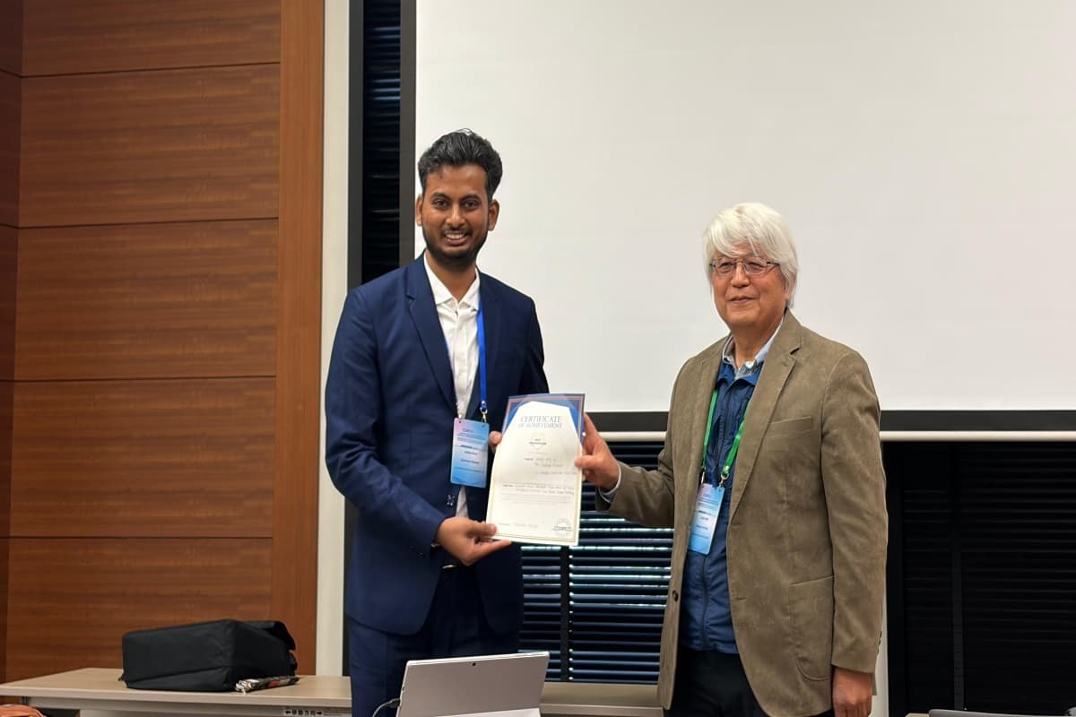 दुमका के युवा वैज्ञानिक को जापान में सम्मान, अंतरराष्ट्रीय नैनो सम्मेलन में छा गए शुभम कुमार