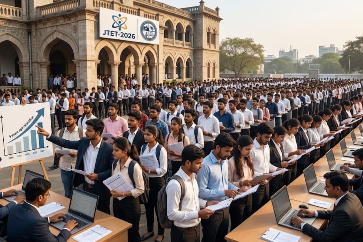 JTET 2026: आज से भरे जाएंगे आवेदन, 10 साल के इंतजार के बाद अभ्यर्थियों को उम्र सीमा में मिली बड़ी छूट