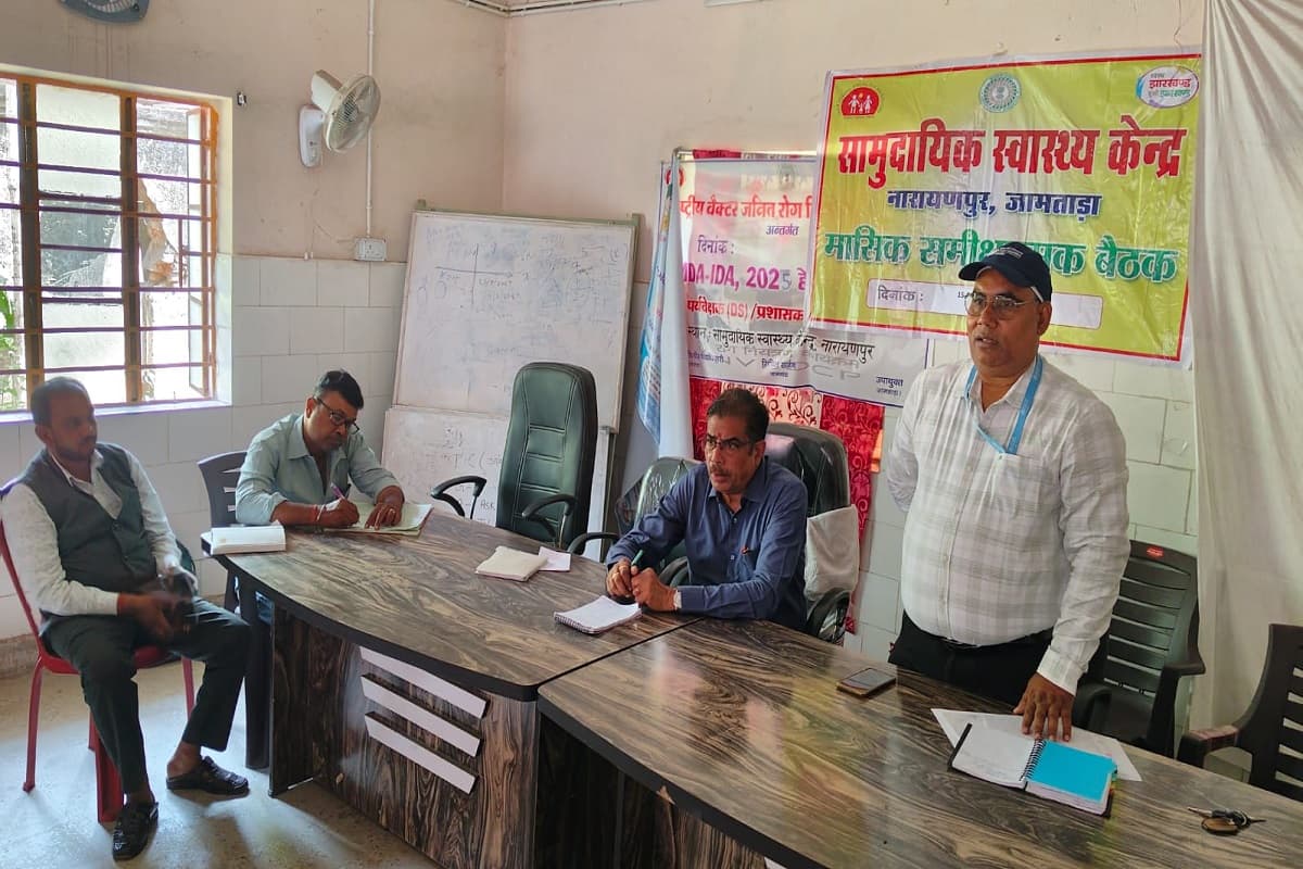 नारायणपुर में पेयजल पखवाड़ा में खुली लापरवाही, खराब चापाकल और जलमीनारों की होगी मरम्मत