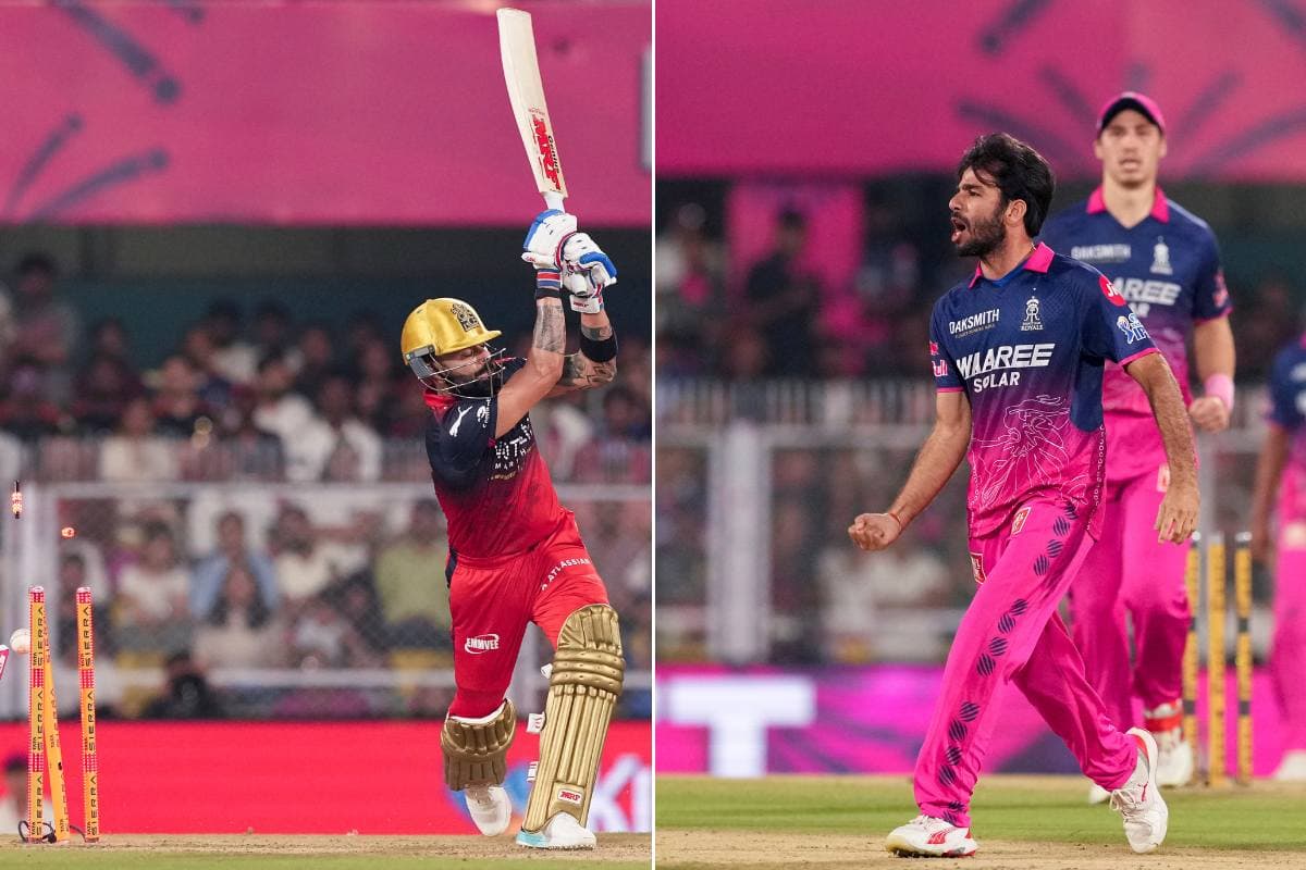 रवि बिश्नोई की गेंद पर गच्चा खा गए किंग कोहली, क्लीन बोल्ड होकर लौटे पवेलियन