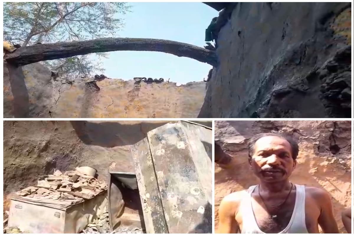 चूल्हे से निकली चिंगारी से 10 लाख संपत्ति खाक, घर तो गया; जीवन में भी लगी आग