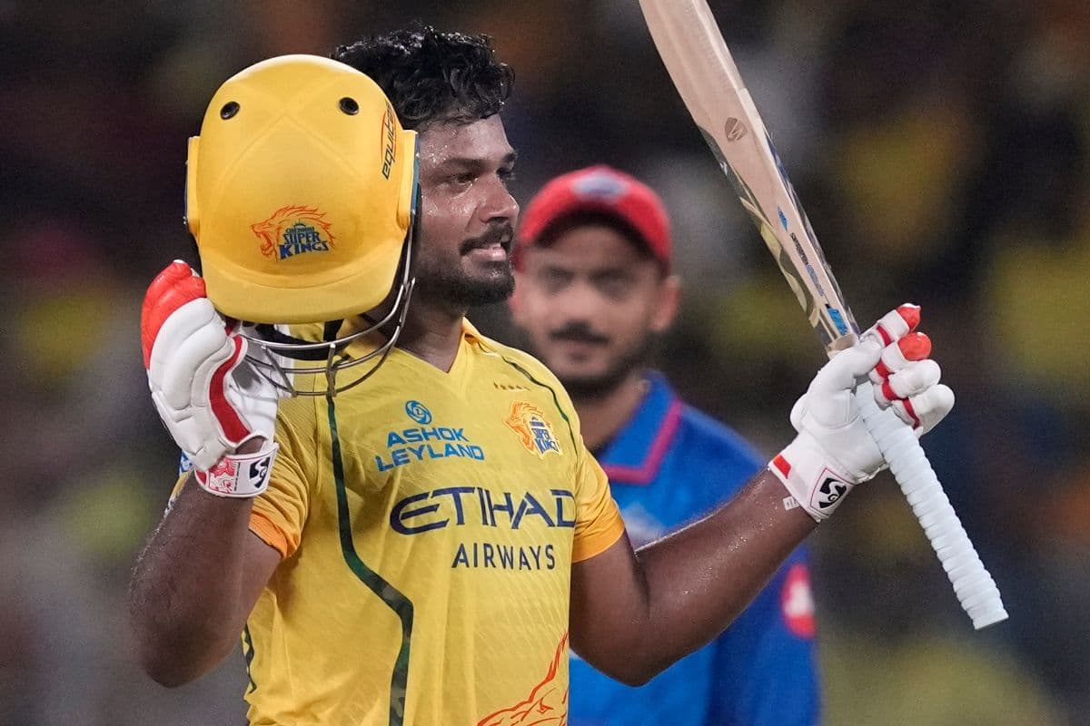 CSK vs DC: संजू सैमसन के शतक से CSK की पहली जीत, ओवरटन ने की घातक गेंदबाजी