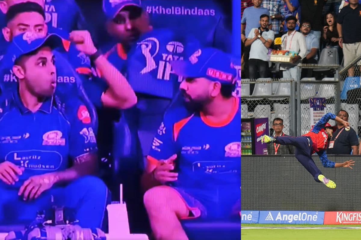 Watch: श्रेयर अय्यर का कैच देखकर रोहित और सूर्या की आंखें फटी की फटी रह गईं