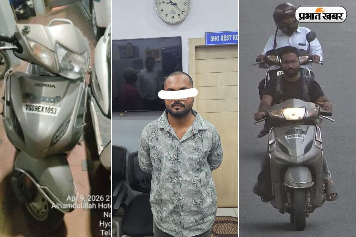 चोरी हुई बाइक का कटा चालान और मिल गया चोर, पुलिस का ट्रैफिक कैमरा बना मददगार