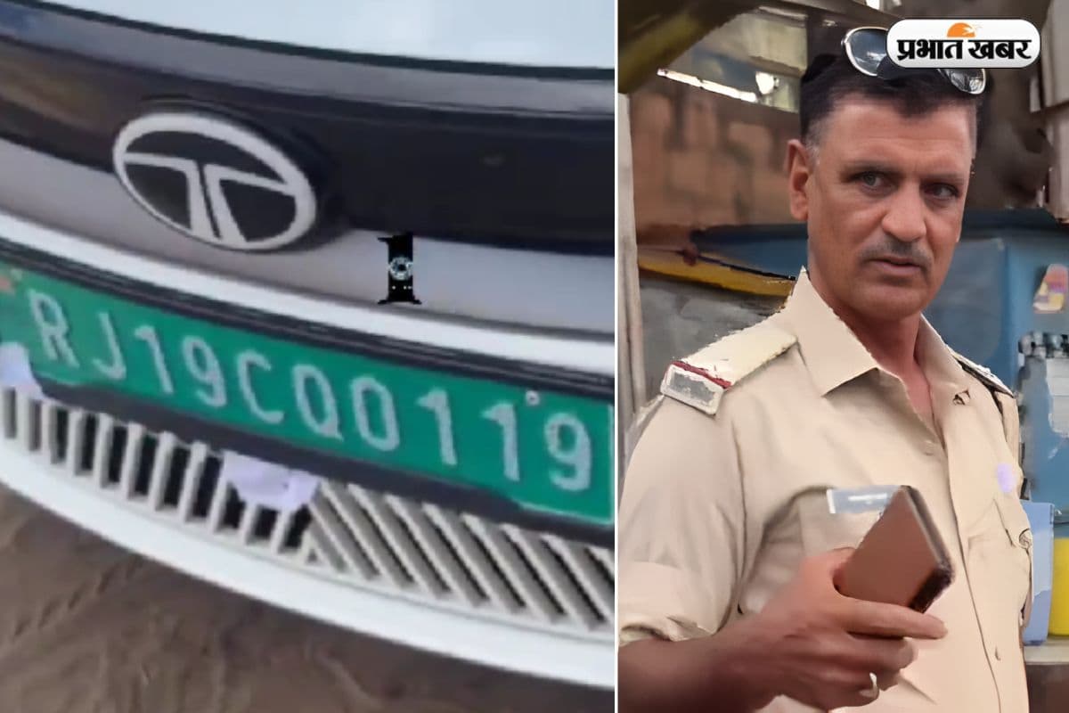 इलेक्ट्रिक कार का कटा ‘प्रदूषण चालान’, वायरल हुआ वीडियो