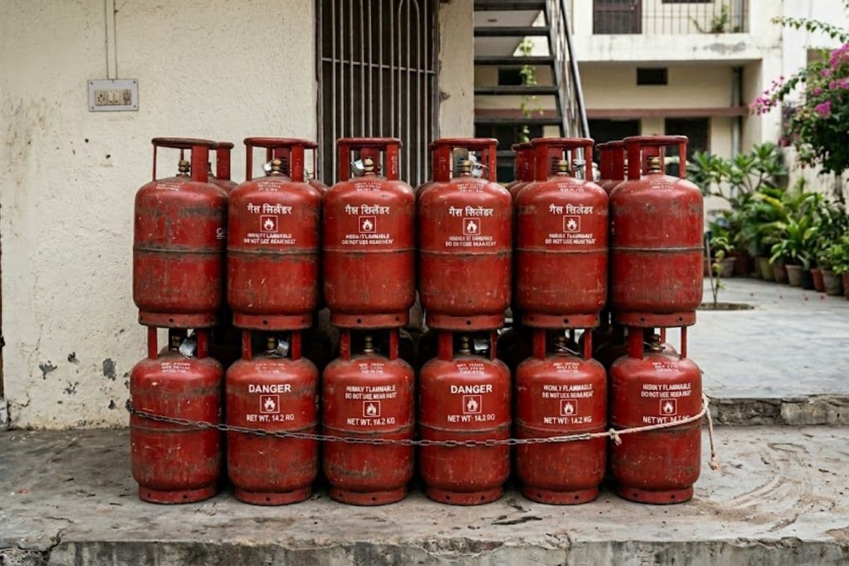 रांची के चुटिया में 200 से अधिक गैस सिलेंडर जब्त, कई ठिकानों पर देर रात तक चली छापेमारी