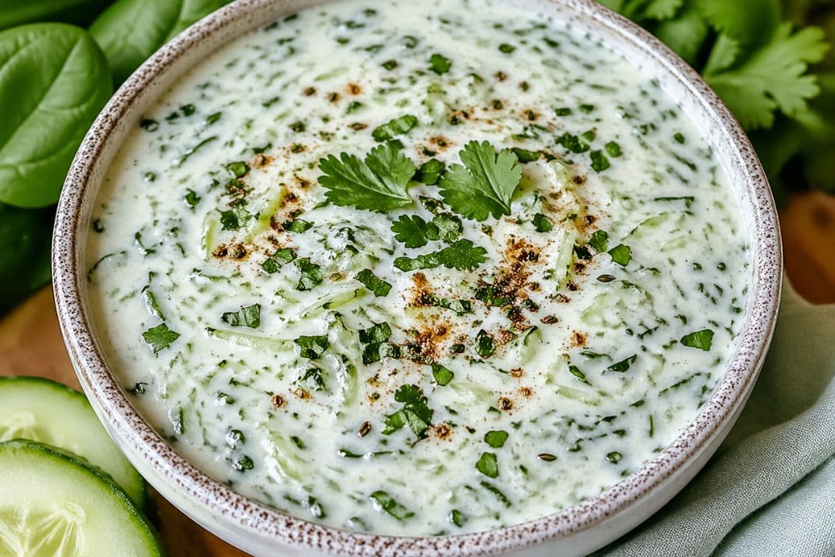 खाने का स्वाद बढ़ाए ककड़ी पालक रायता, जानें बनाने का आसान तरीका