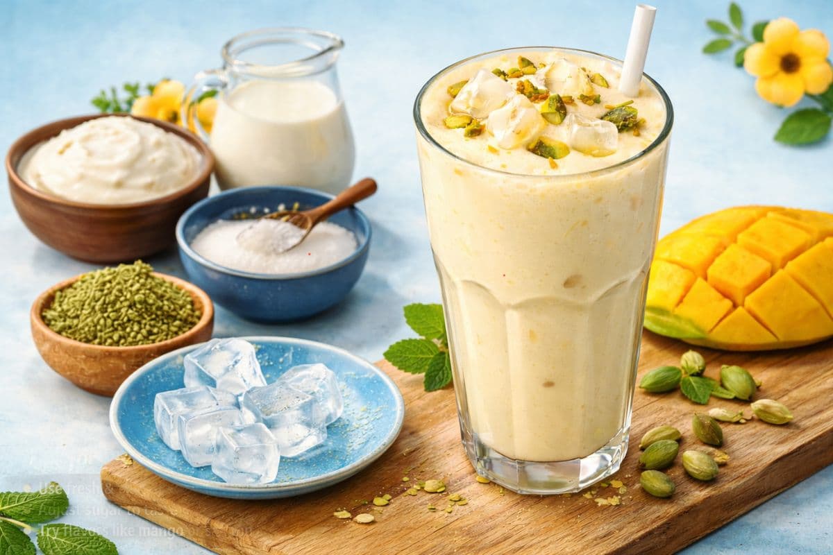 घर आए मेहमानों को पिलाना है कुछ स्वादिष्ट, तो ट्राई कीजिए ये लस्सी रेसिपी 