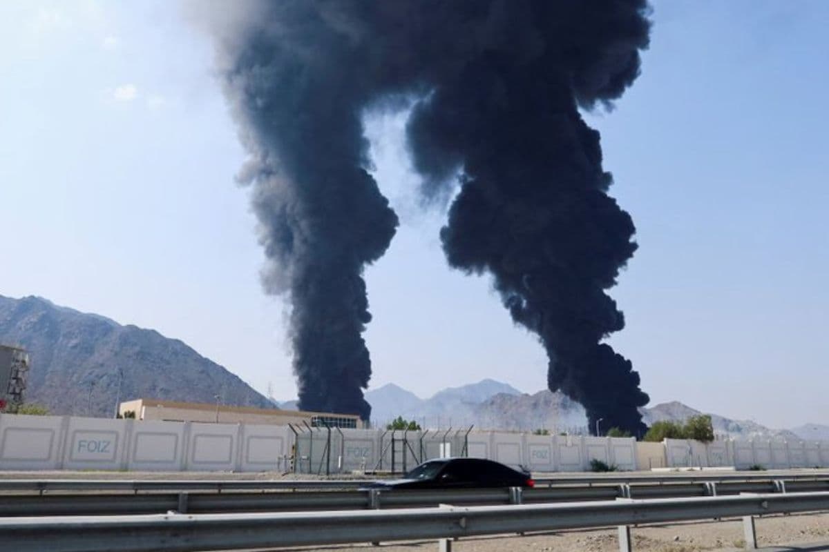 ड्रोन हमले से दहला UAE, बराकाह न्यूक्लियर प्लांट पर निशाना, लगी आग