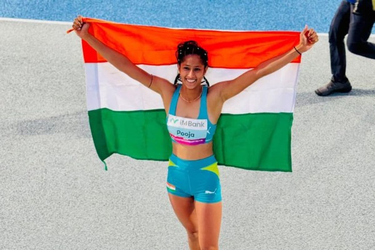 पूजा सिंह की ऐतिहासिक छलांग, एशियन U-20 में तोड़ा 14 साल पुराना राष्ट्रीय रिकॉर्ड