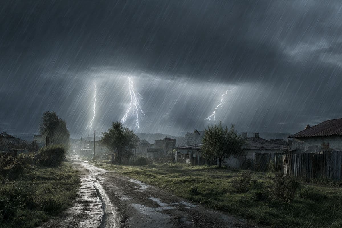 बिहार के 7 जिलों में अलर्ट, तेज हवा, बारिश और बिजली गिरने की चेतावनी, 5 दिनों के लिए एडवाइजरी जारी