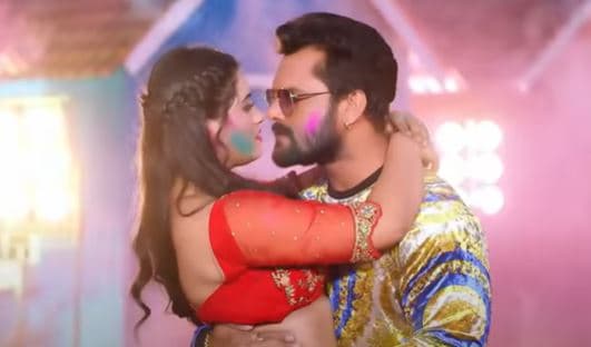 खेसारी लाल यादव के सिर पर फगुआ राग, ‘रंग बरसे’ के भोजपुरी वर्जन ‘चूनर चोली’ में ऐसे मचा रहे धमाल