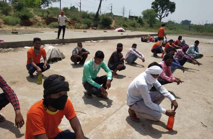 बूंदी से दो हजार से अधिक प्रवासी श्रमिक अपने घर भेजे गये