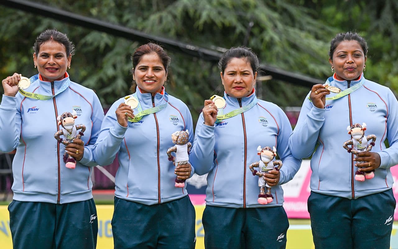 CWG 2022: झारखंड की बेटियों का कमाल, महिला फोर लॉन बॉल्स में ऐतिहासिक गोल्ड मेडल जीता