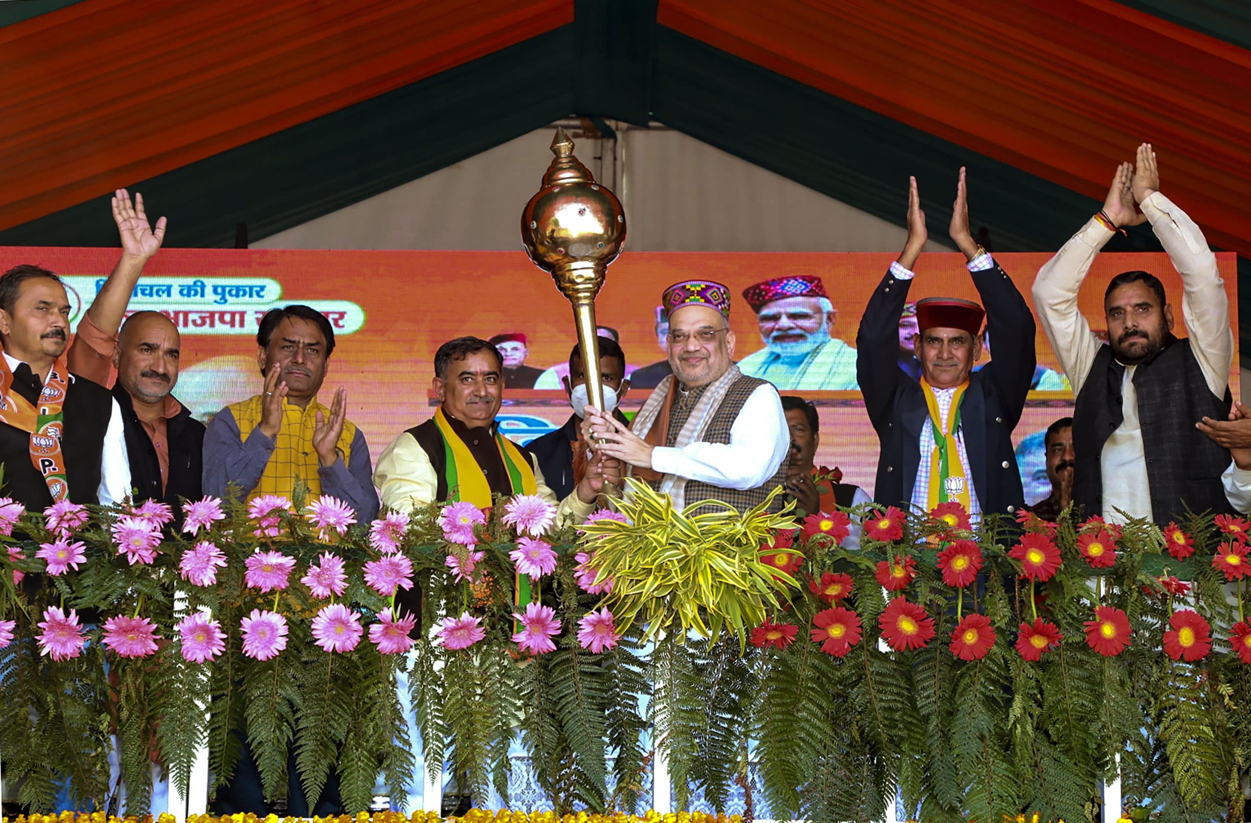 हिमाचल प्रदेश चुनाव 2022: कांग्रेस 'राजा-रानियों' की पार्टी, अमित शाह ने किया जोरदार हमला