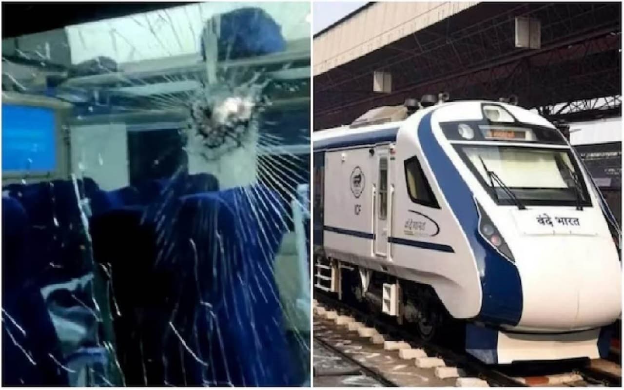 Indian Rail : अब लखनऊ -गोरखपुर वंदे भारत एक्सप्रेस पर पथराव, लगातार 5 वीं बार हुआ ट्रेन पर हमला